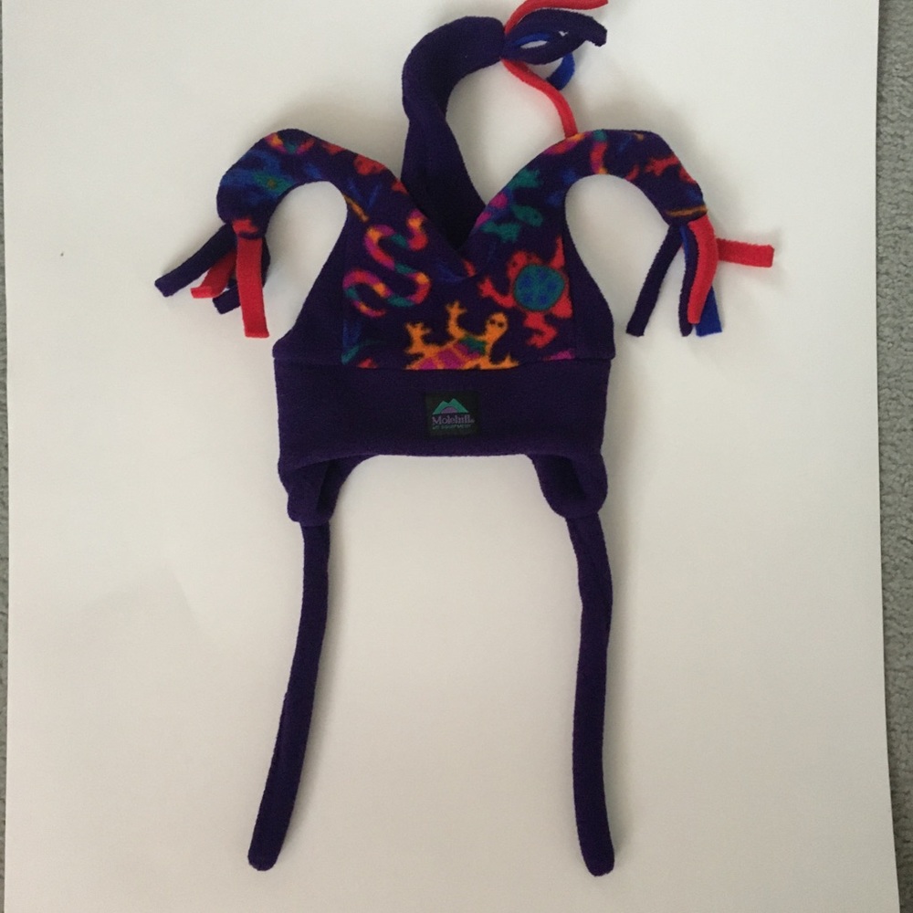 Toddler Molehill Fleece Colorful Jester Style Hat